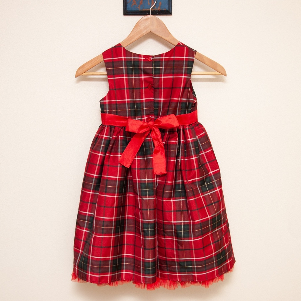 Plaid Holiday Dress - Picture 5 of 8